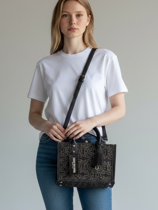 True Religion Handbags - True Religion Black Quilted Satchel